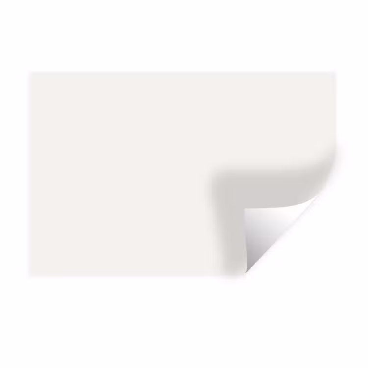 Pure - Alabaster - Wit Muursticker klein 286 -3d