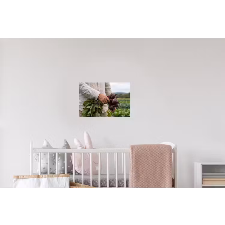 Bieten - Vers - Moestuin Muursticker klein -kinderkamer