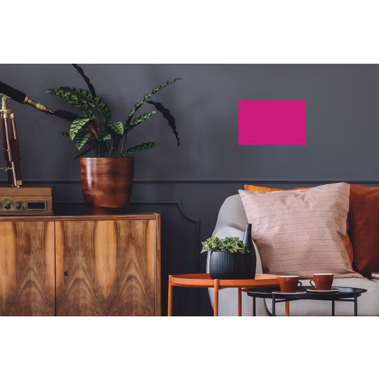 Velvet - Magenta - Roze Muursticker klein 286 -kamerbank