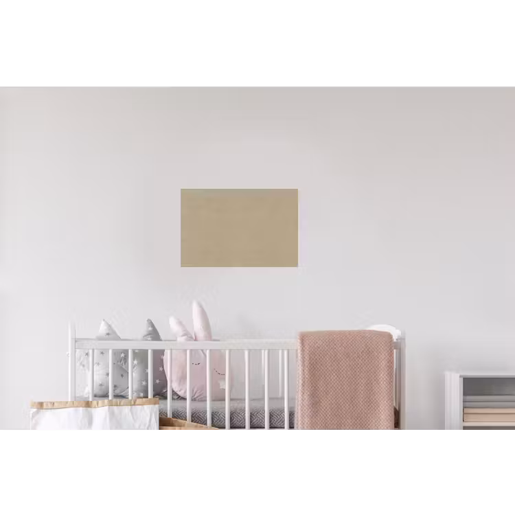 Zandkleur - Korrelige structuur - Beton Muursticker klein 286 -kinderkamer
