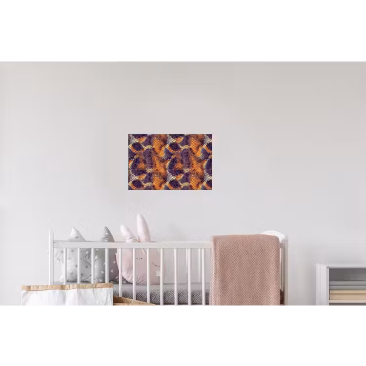 Slang - Kleurrijk - Schubben Muursticker klein 286 -kinderkamer