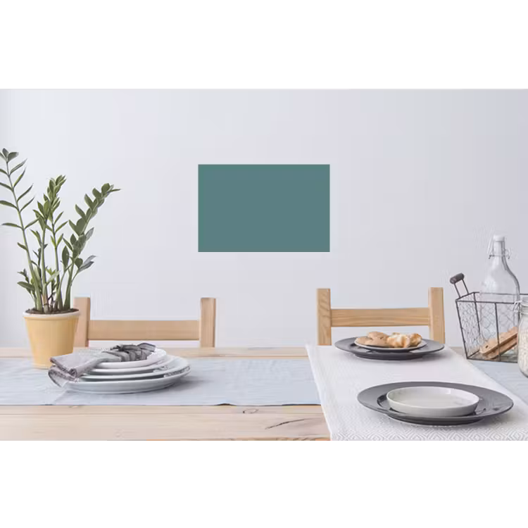 Serene - Teal - Blauw Muursticker klein 286 -eettafel
