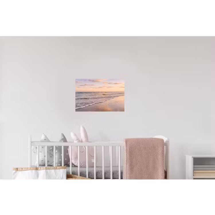 Strand - Branding - Wolken Muursticker klein -kinderkamer
