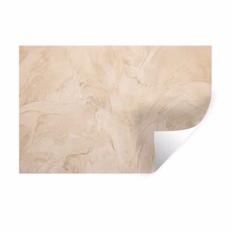 Textuur - Patroon - Abstract - Modern - Beige Muursticker klein -3d