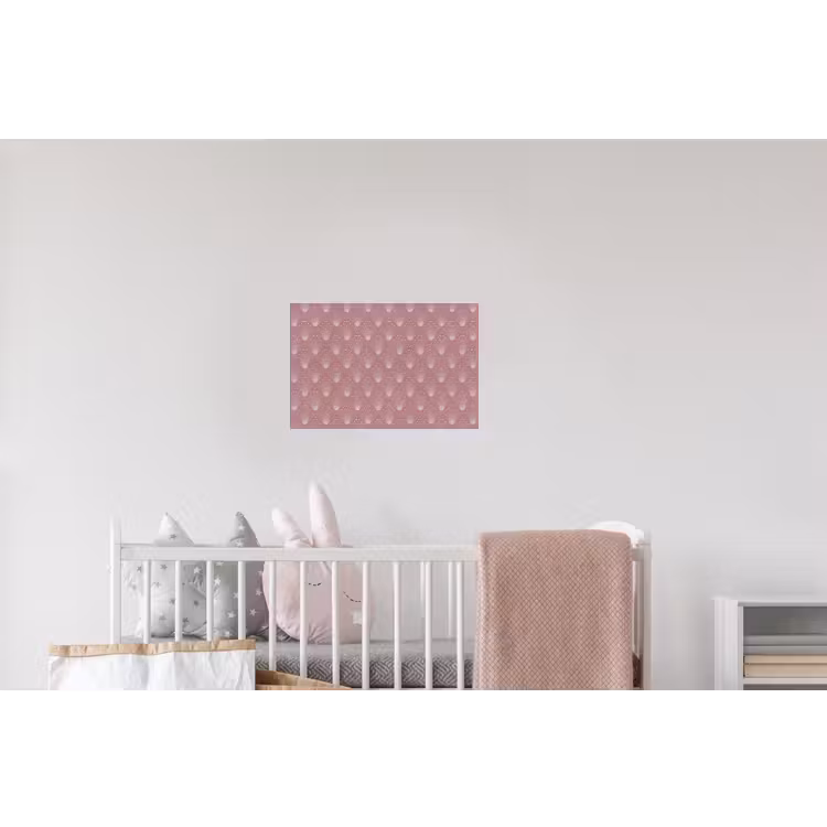 Trendy - Patroon - Roze Muursticker klein 286 -kinderkamer