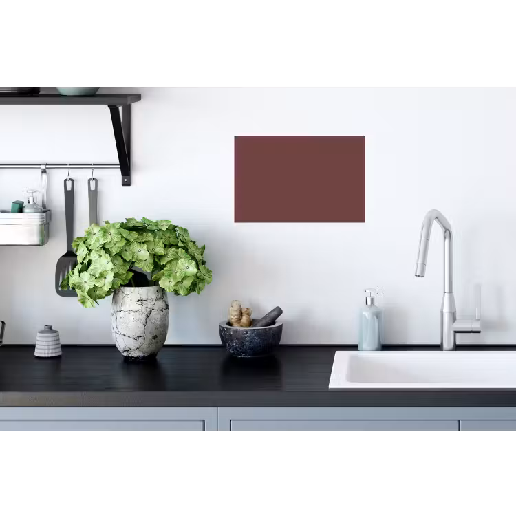 Velvet - Merlot - Rood Muursticker klein 286 -keuken