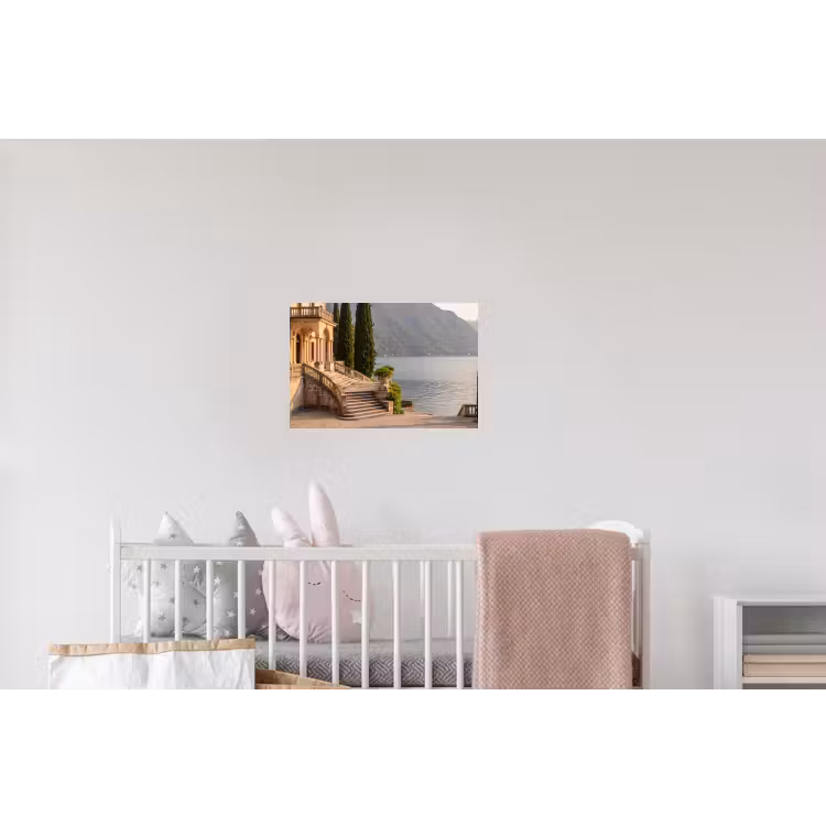 Wandtattoo – Villa – Wasser – Treppen - Villa - water -trappen Muursticker klein