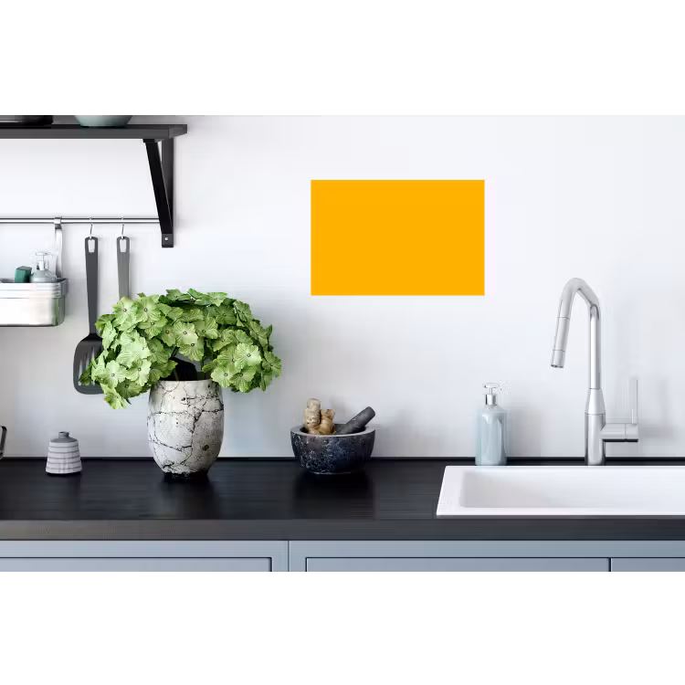 Vivid - Amber - Geel Muursticker klein 286 -keuken