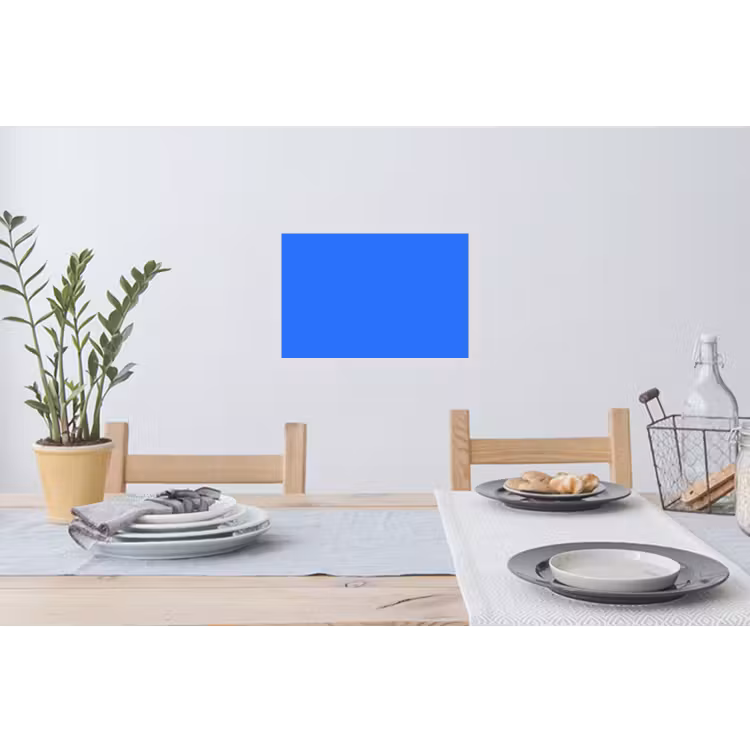 Vivid - Cobalt - Blauw Muursticker klein 286 -eettafel