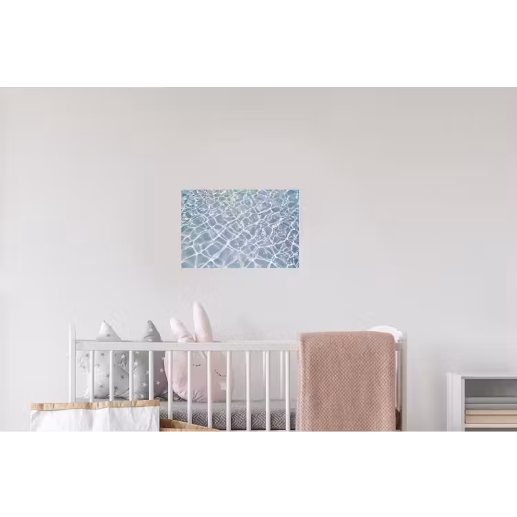 Water - Reflectie - Zonlicht Muursticker klein -kinderkamer
