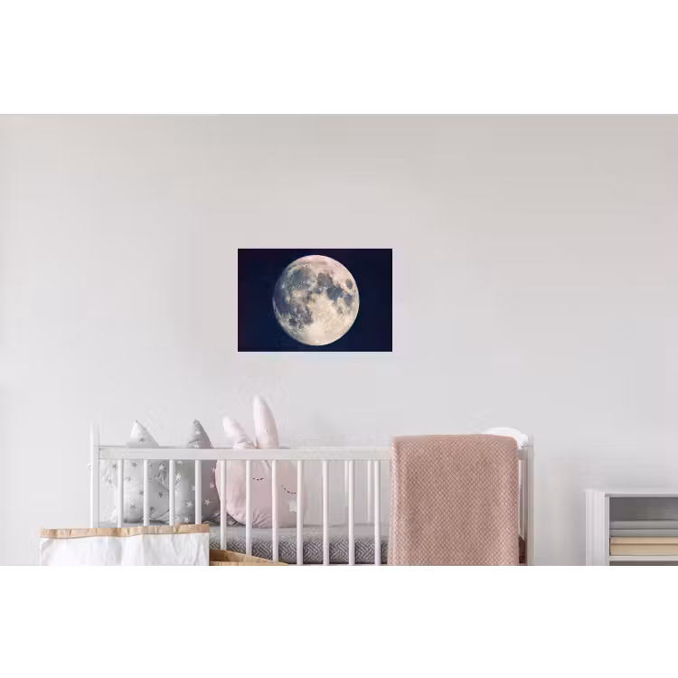 Ruimte - Maan - Kosmos Muursticker klein -kinderkamer