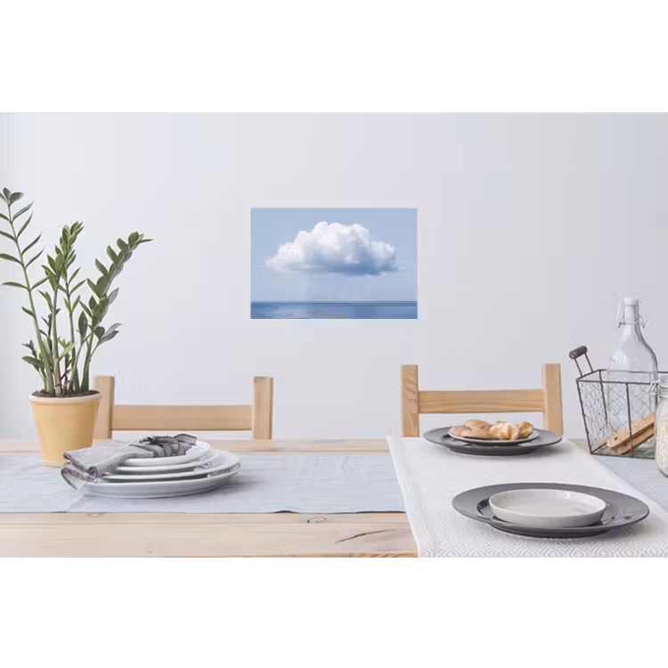 Wandtattoo – Wolke – Regen – Natur - Wolk - Regen - Natuur Muursticker klein