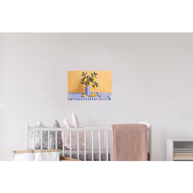 Wandtattoo – Zitrone – Stillleben – Modern - Citroen - Stilleven - Modern Muursticker klein
