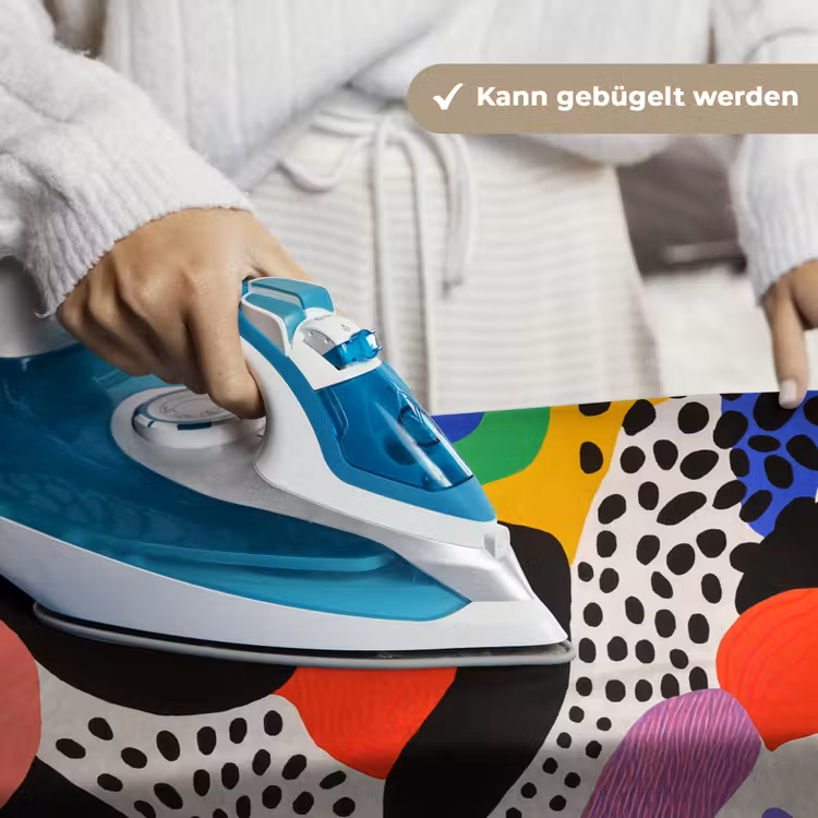 Abstract - Vormen - Kleuren - Stippen Wandkleed katoen klein -tsfeer9_DE