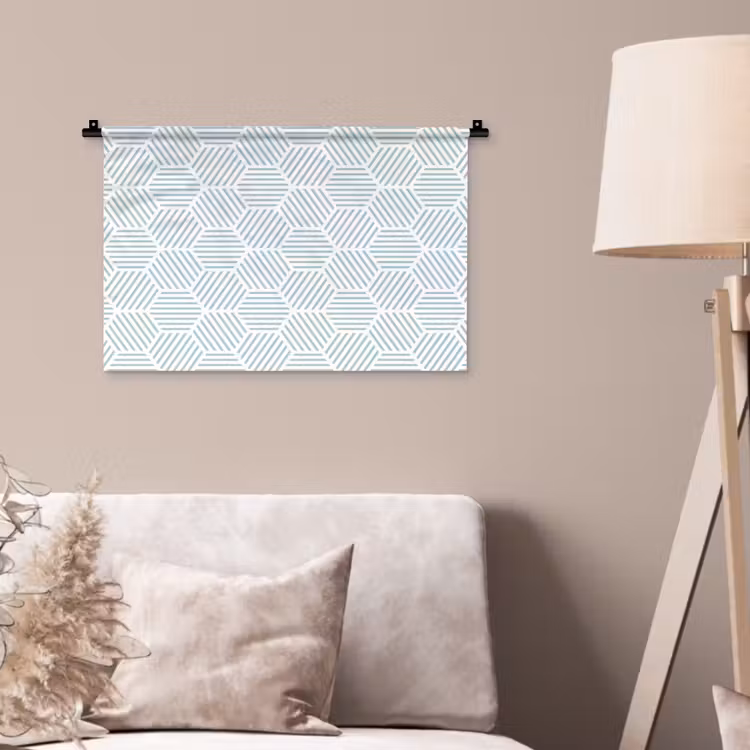 Abstract - Patronen - Design Wandkleed katoen klein 269 -sfeer4