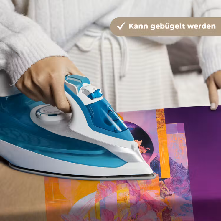 Abstract - Portret - Vrouw - Kleurrijk Wandkleed katoen klein -tsfeer9_DE