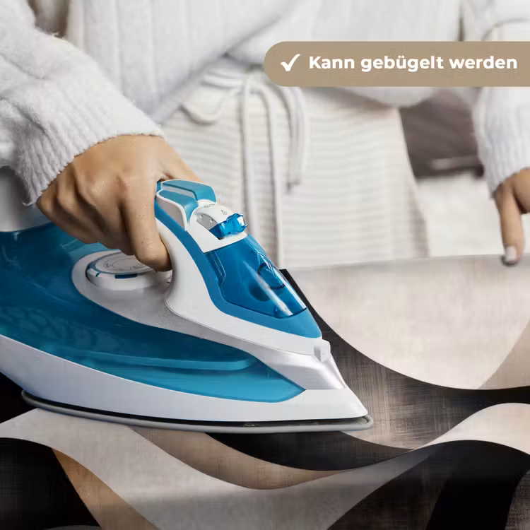 Abstract - Golven - Zwart - Verweerd Wandkleed katoen klein -tsfeer9_DE