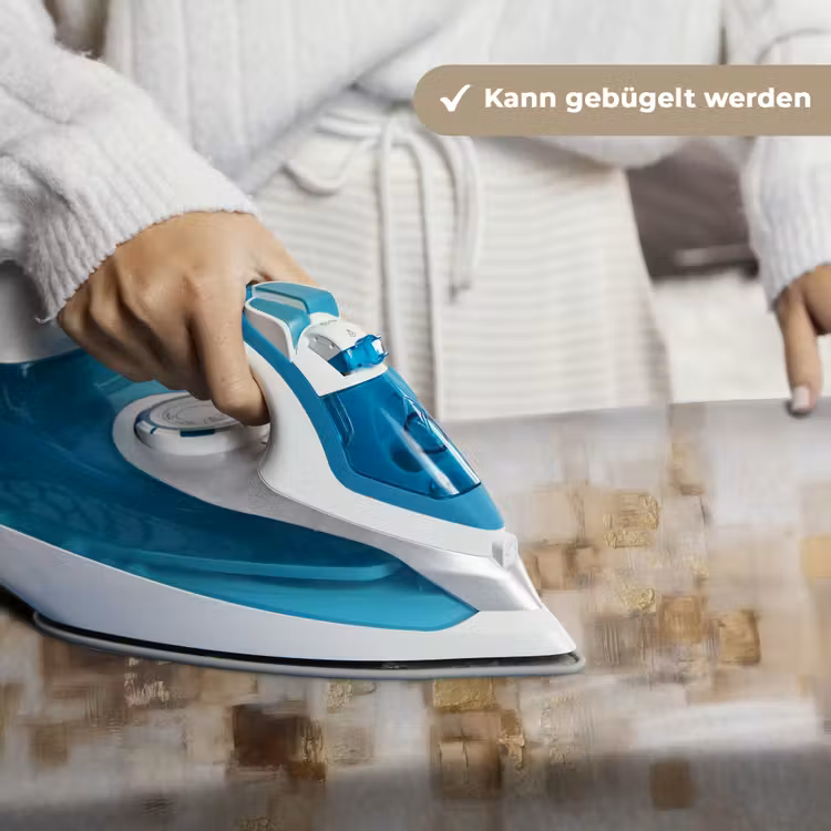 Abstracte vierkanten - Aardetonen - Mistig Wandkleed katoen klein -tsfeer9_DE