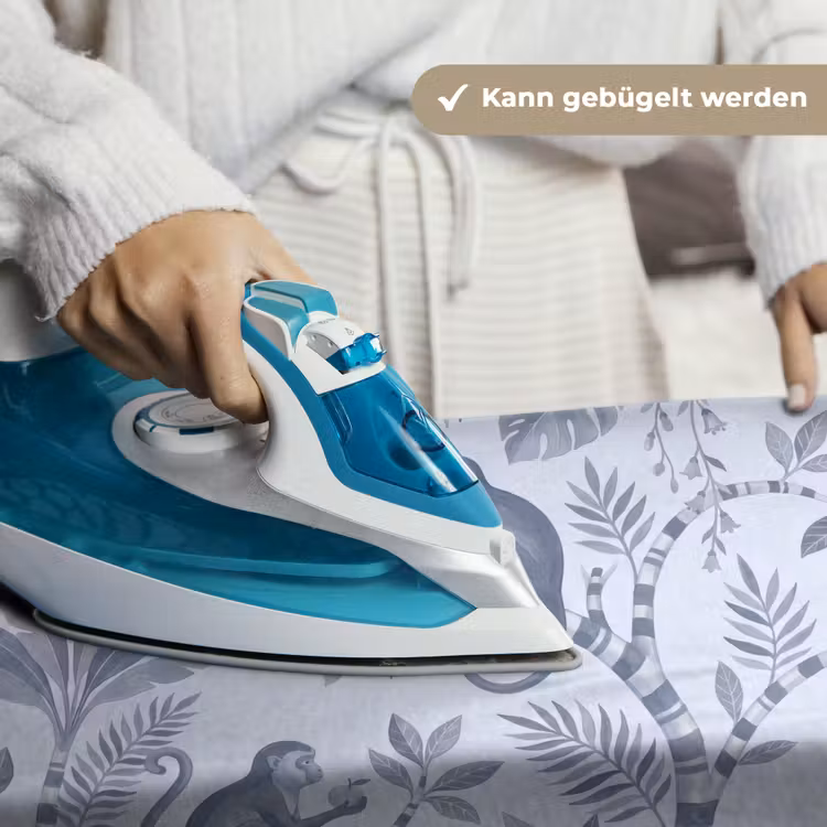 Aap - Boom - Bladeren - Jungle - Illustratie Wandkleed katoen klein -tsfeer9_DE