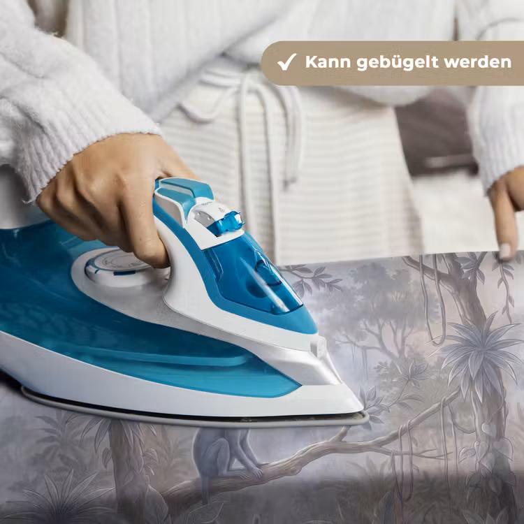 Aap - Boom - Jungle - Natuur - Grijs Wandkleed katoen klein -tsfeer9_DE