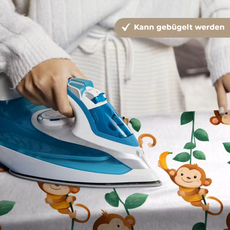 Apen - Lianen - Kleurrijk Wandkleed katoen klein 269 -tsfeer9_DE