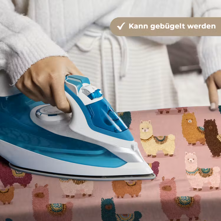 Alpaca's - Patroon - Kleurrijk Wandkleed katoen klein 269 -tsfeer9_DE