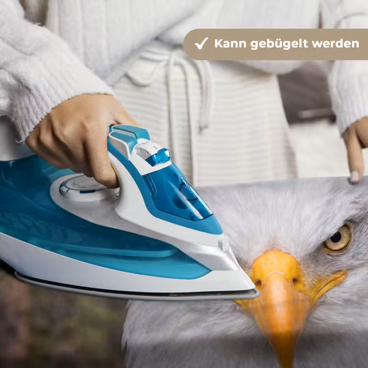 Amerikaans - Zeearend - Portret - Geel Wandkleed katoen klein -tsfeer9_DE