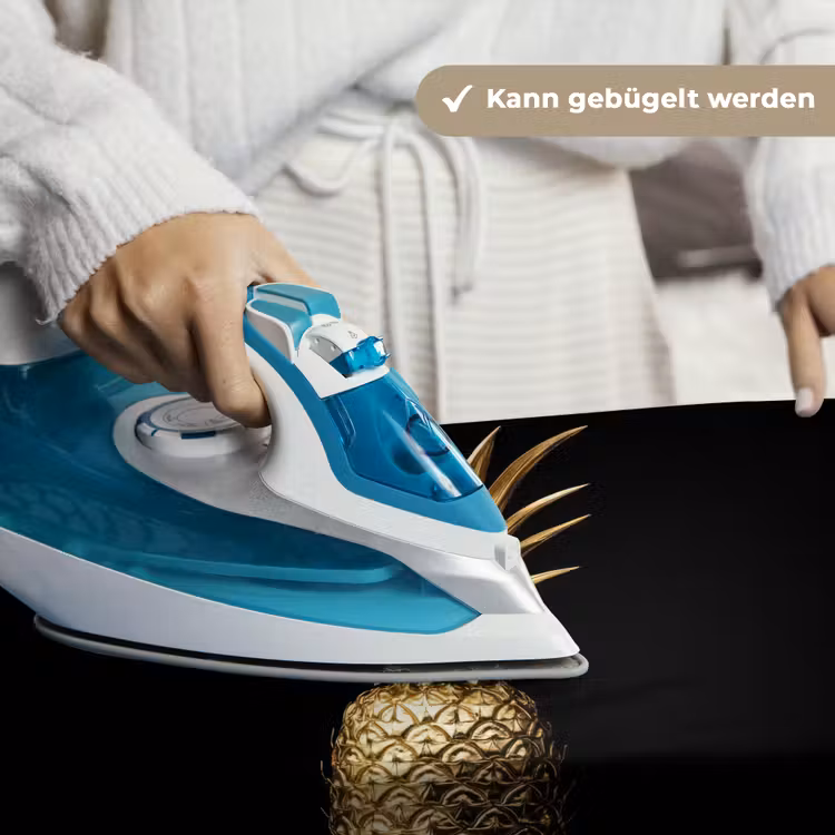Ananas - Zwart - Goud - Luxe Wandkleed katoen klein -tsfeer9_DE