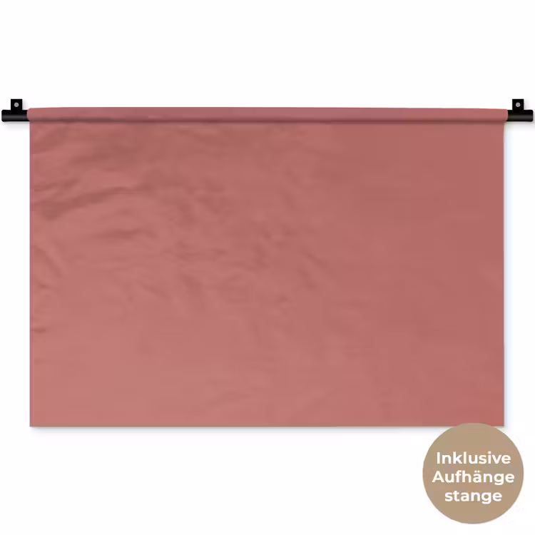 Ancient - Rose - Roze Wandkleed katoen klein 269 -t3d_DE