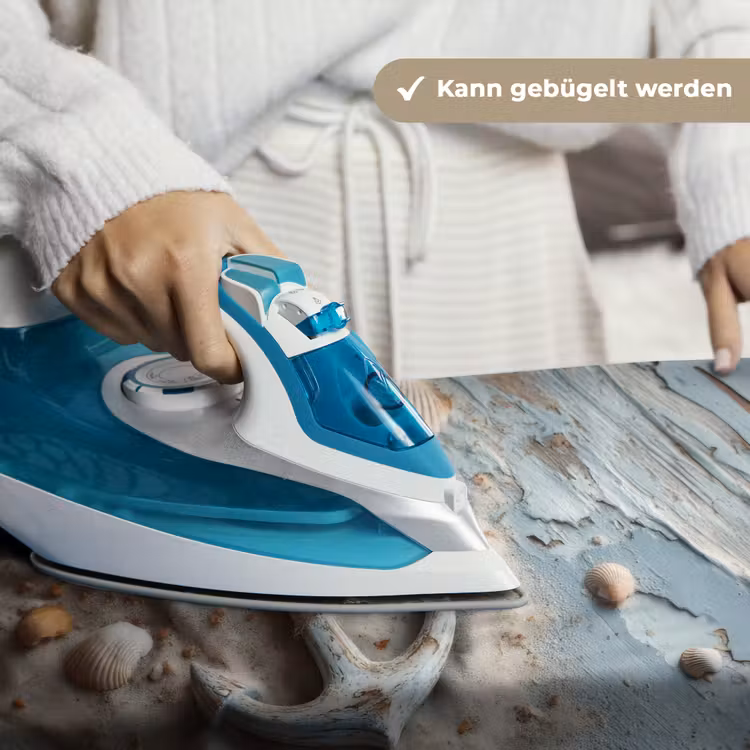 Anker - Hout - Schelpen - Zand Wandkleed katoen klein -tsfeer9_DE
