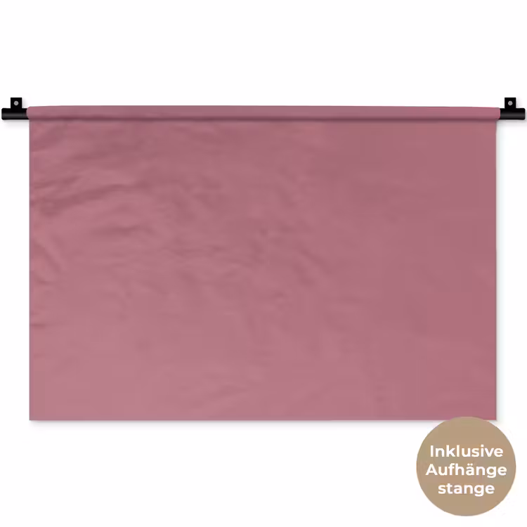 Antique - Mauve - Roze Wandkleed katoen klein 269 -t3d_DE
