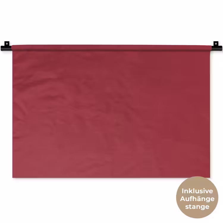 Antique - Ruby - Rood Wandkleed katoen klein 269 -t3d_DE