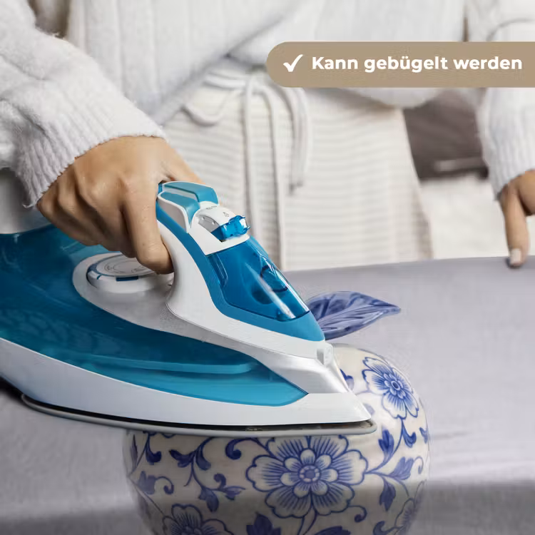 Appel - Blauw - Klassiek Wandkleed katoen klein -tsfeer9_DE