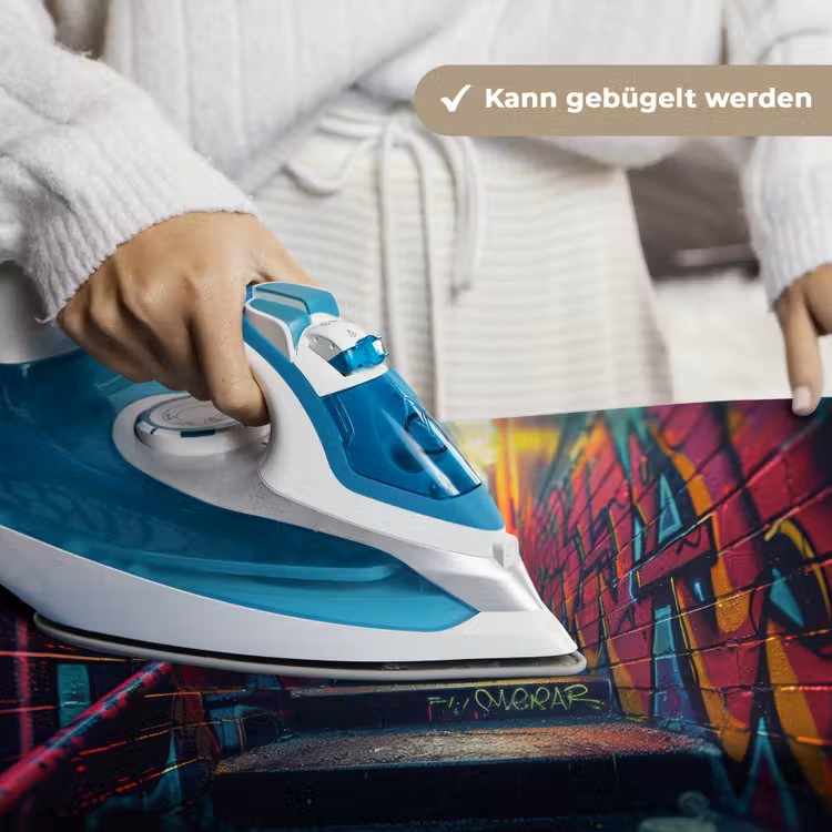 Architectuur - Neon - Trap - Graffiti Wandkleed katoen klein -tsfeer9_DE