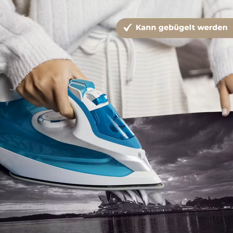 Architectuur - Water - Stad - Modern - Zwart-wit Wandkleed katoen klein -tsfeer9_DE