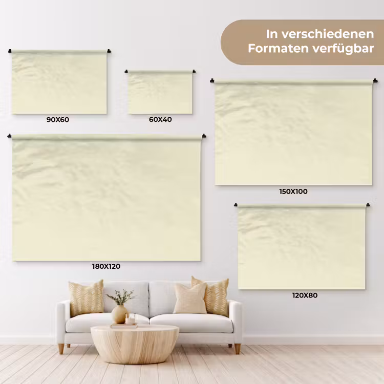 Arctic - Daisy - Nude Wandkleed katoen klein 269 -tsfeer8_DE