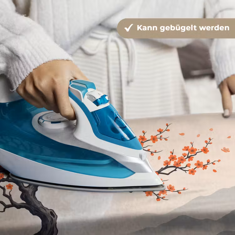 Aziatisch - Bloesem - Rood Wandkleed katoen klein -tsfeer9_DE