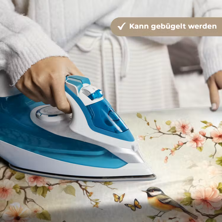 Takken - Bloemen - Vogeltjes - Roze Wandkleed katoen klein -tsfeer9_DE