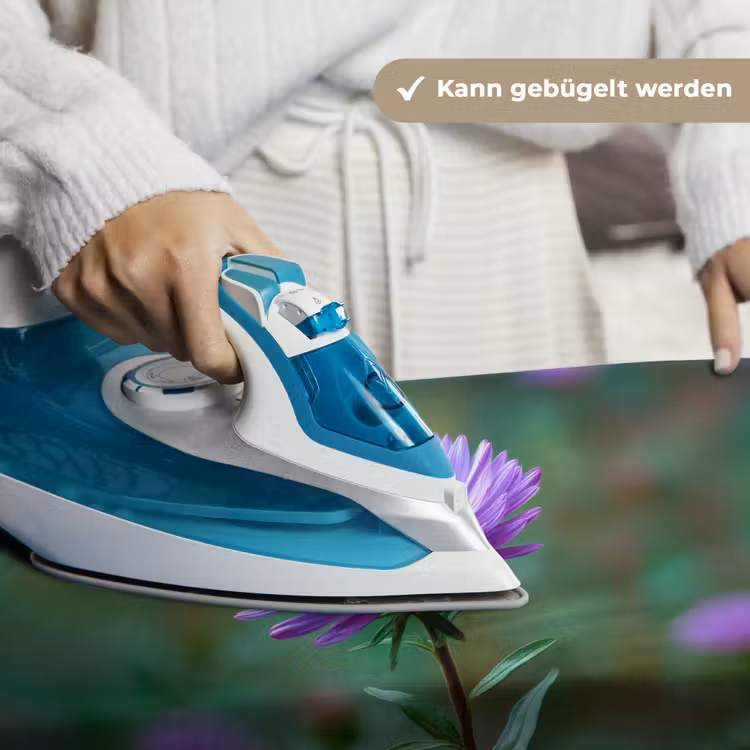 Aster - Paars - Bloem - Blaadjes Wandkleed katoen klein -tsfeer9_DE