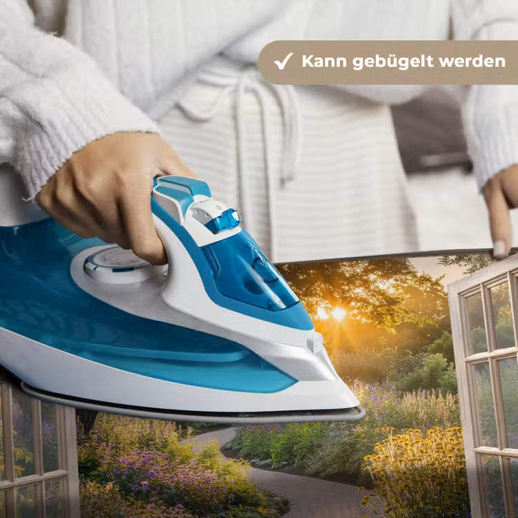 Doorkijk - Bloemen - Natuur - Zon - Pad Wandkleed katoen klein -tsfeer9_DE