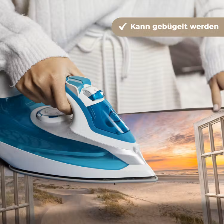 Doorkijk - Strand - Duinen - Natuur - Landschap Wandkleed katoen klein -tsfeer9_DE