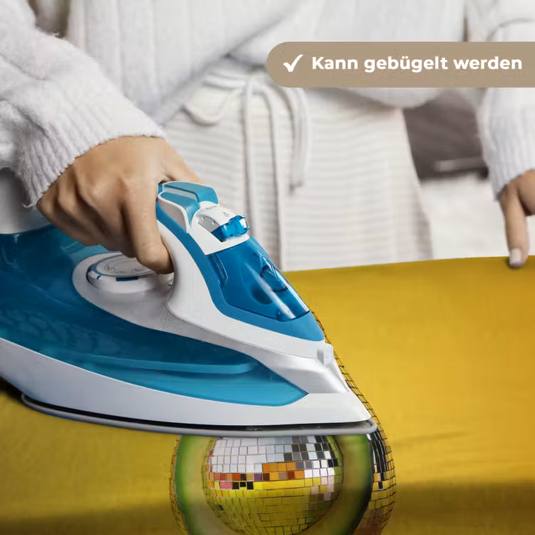 Avocado - Discobal - Geel - Glitter Wandkleed katoen klein -tsfeer9_DE