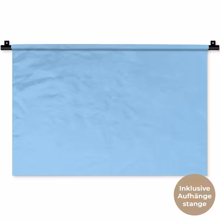 Baby - Blue - Blauw Wandkleed katoen klein 269 -t3d_DE