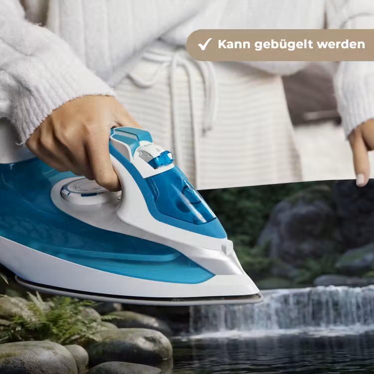 Beek - Waterval - Natuur - Groen Wandkleed katoen klein -tsfeer9_DE