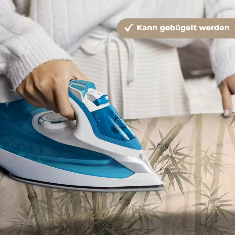 Bamboe - Bladeren - Aziatisch - Groen - Natuur Wandkleed katoen klein -tsfeer9_DE