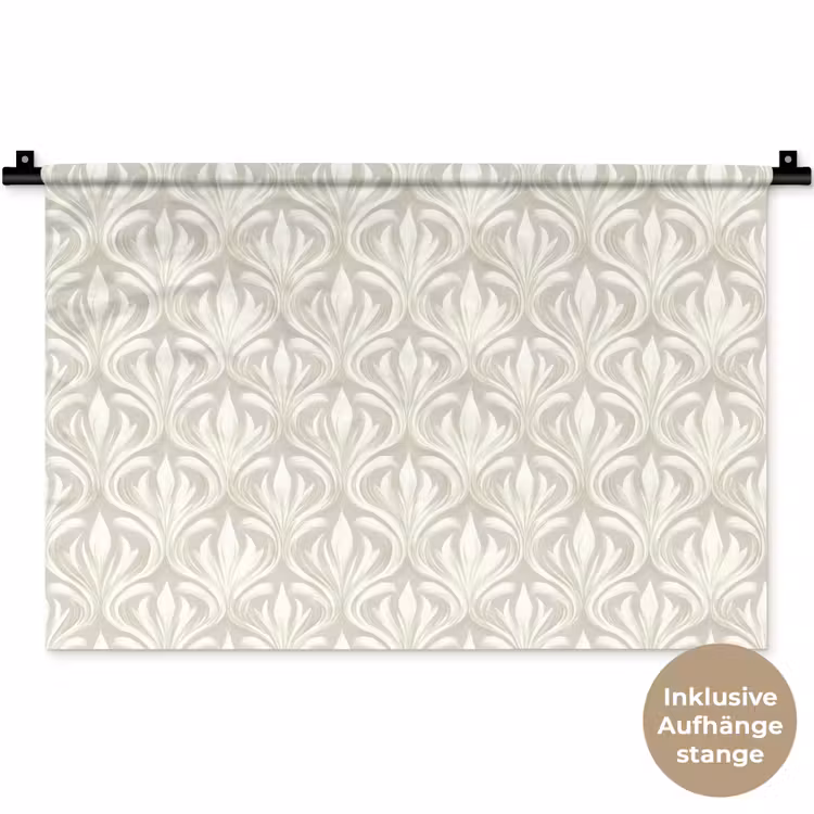 Barok - Patroon - Beige Wandkleed katoen klein 269 -t3d_DE