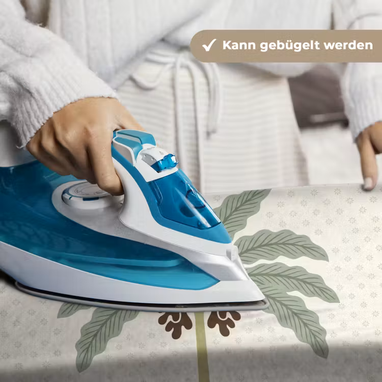Boom - Bladeren - Groen - Decoratief - Beige Wandkleed katoen klein -tsfeer9_DE