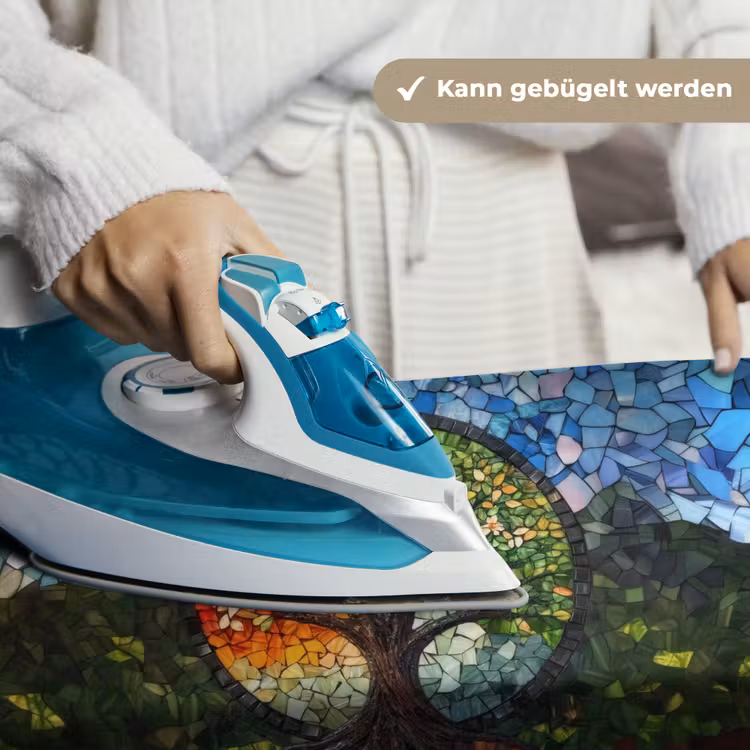 Boom - Seizoenen - Mozaïek - Bergen Wandkleed katoen klein -tsfeer9_DE