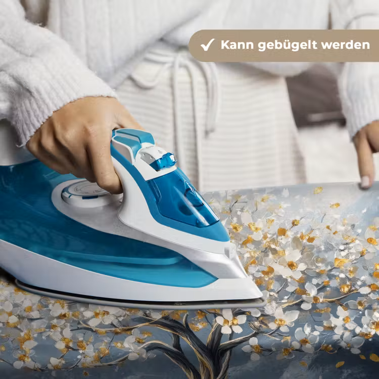 Boom - Winter - Levensboom - Modern - Goud Wandkleed katoen klein -tsfeer9_DE