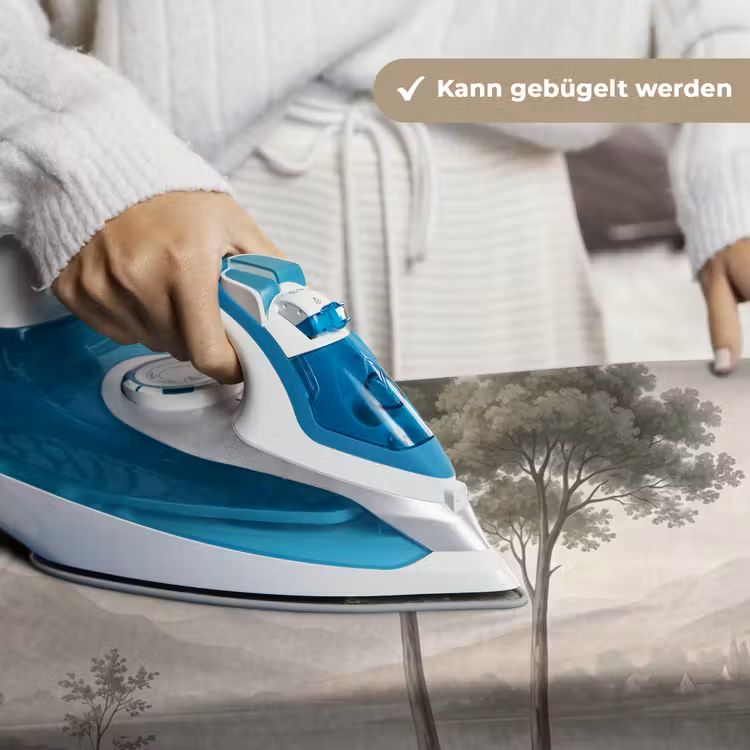Bomen - Meer - Bergen - Illustratie Wandkleed katoen klein -tsfeer9_DE